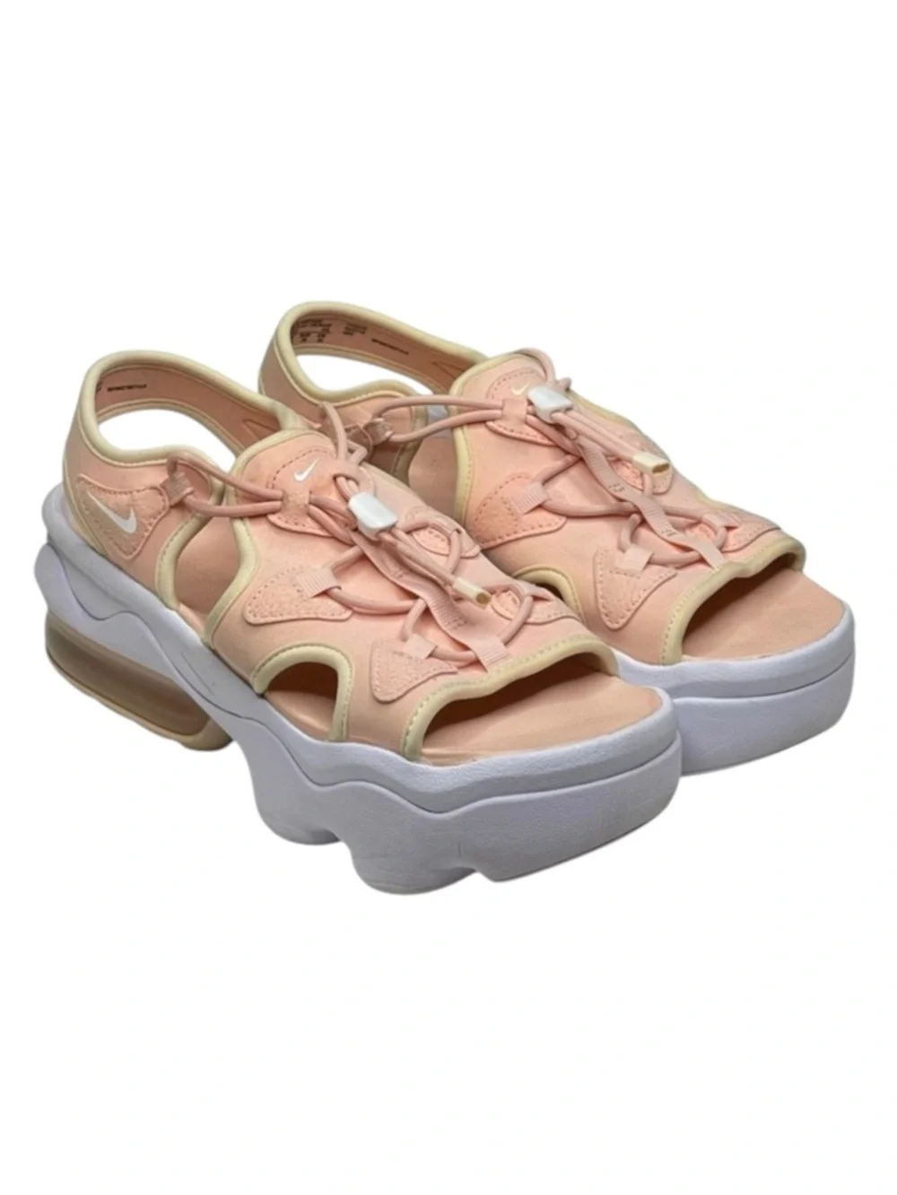 Nike ✔︎ Iconic Air Max Koko Neoprene Platform Sandals ✔︎ Washed Coral ✔︎ 8M 39